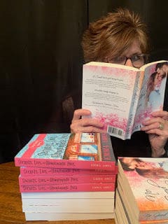 Emma Ames, author of sweet mysteries and romance novels