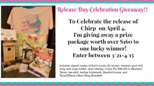 Release Day Celebration Giveaway